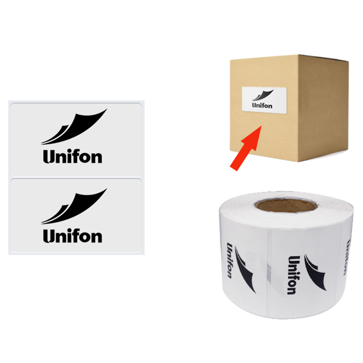 thumbnail image 2 of 500 Pack 76x76mm Direct Thermal Label Stickers – Blank Self-Adhesive Square 2 of 5